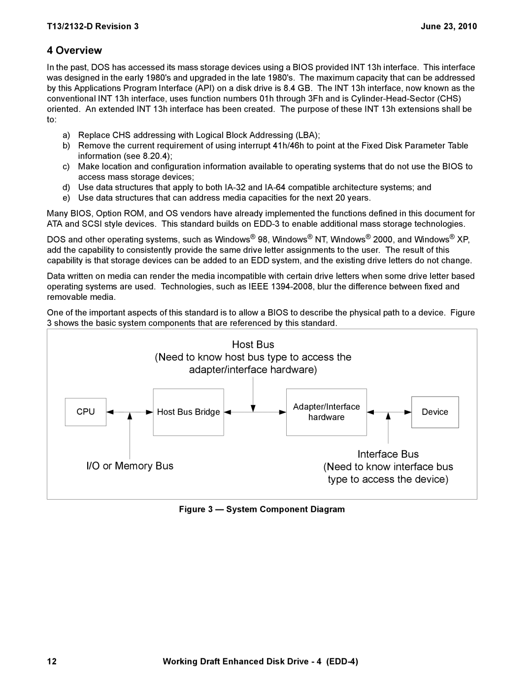 Western Digital manual Overview, T13/2132-D Revision June 23 