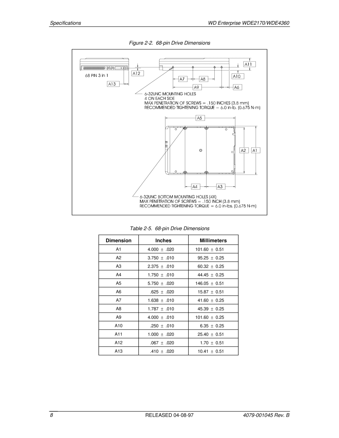 Western Digital WDE2170, WDE4360 manual 067 