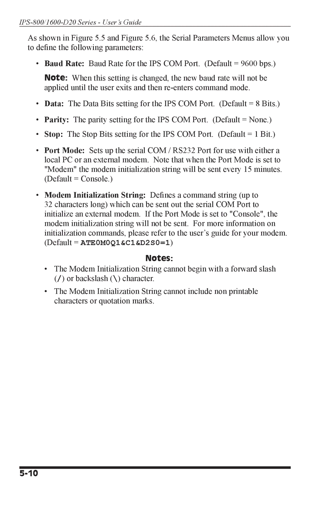 Western Telematic IPS-800-D20, IPS-800E-D20, IPS-1600-D20, IPS-1600E-D20 manual IPS-800/1600-D20 Series User’s Guide 