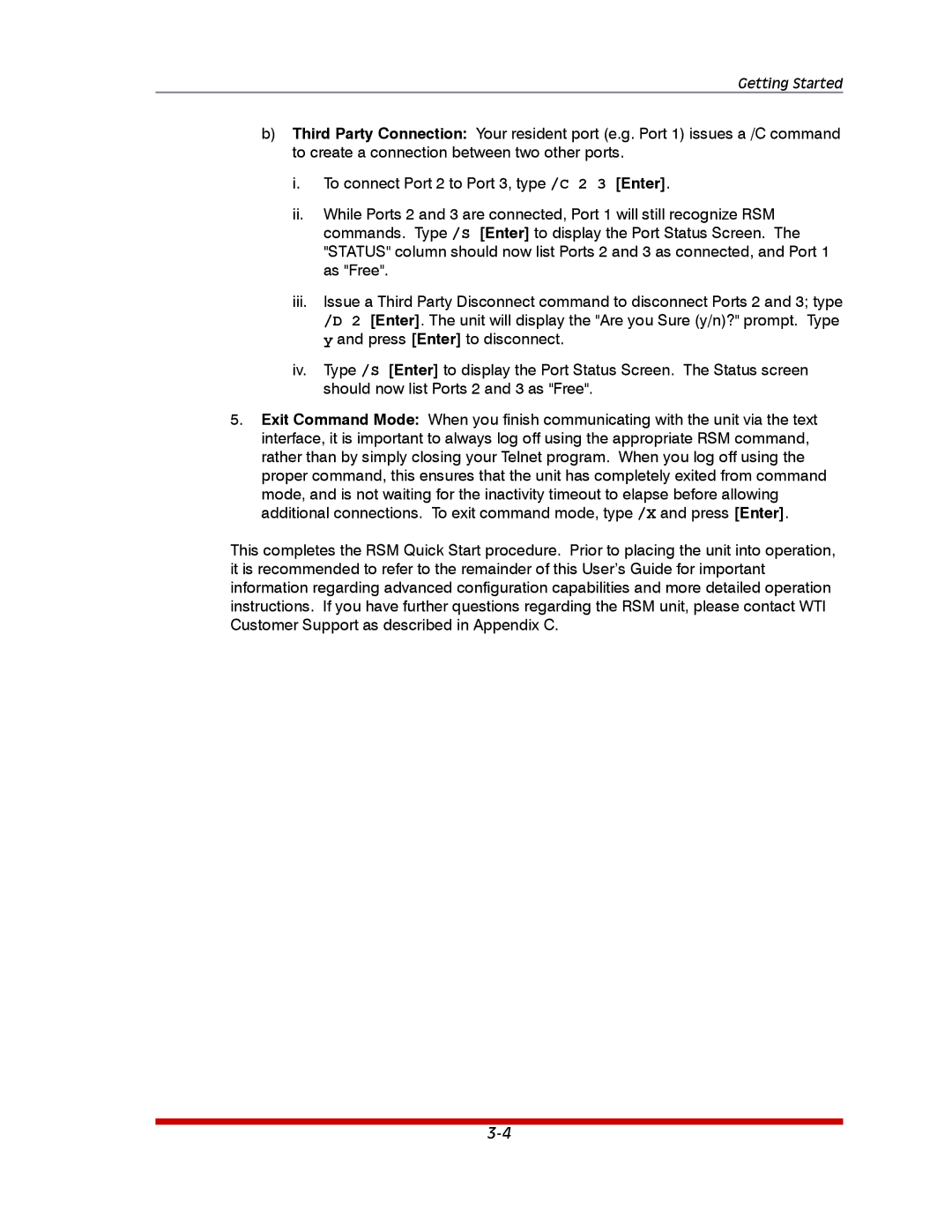 Western Telematic RSM-32DC, RSM-8, RSM-16DC manual Getting Started 