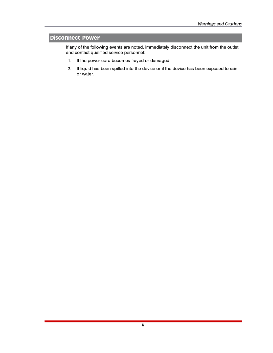 Western Telematic RSM-32DC, RSM-8, RSM-16DC manual Disconnect Power 