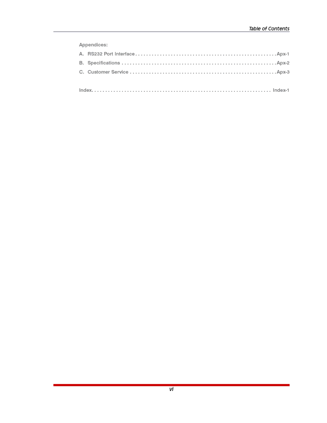 Western Telematic RSM-32DC, RSM-8, RSM-16DC manual Table of Contents 