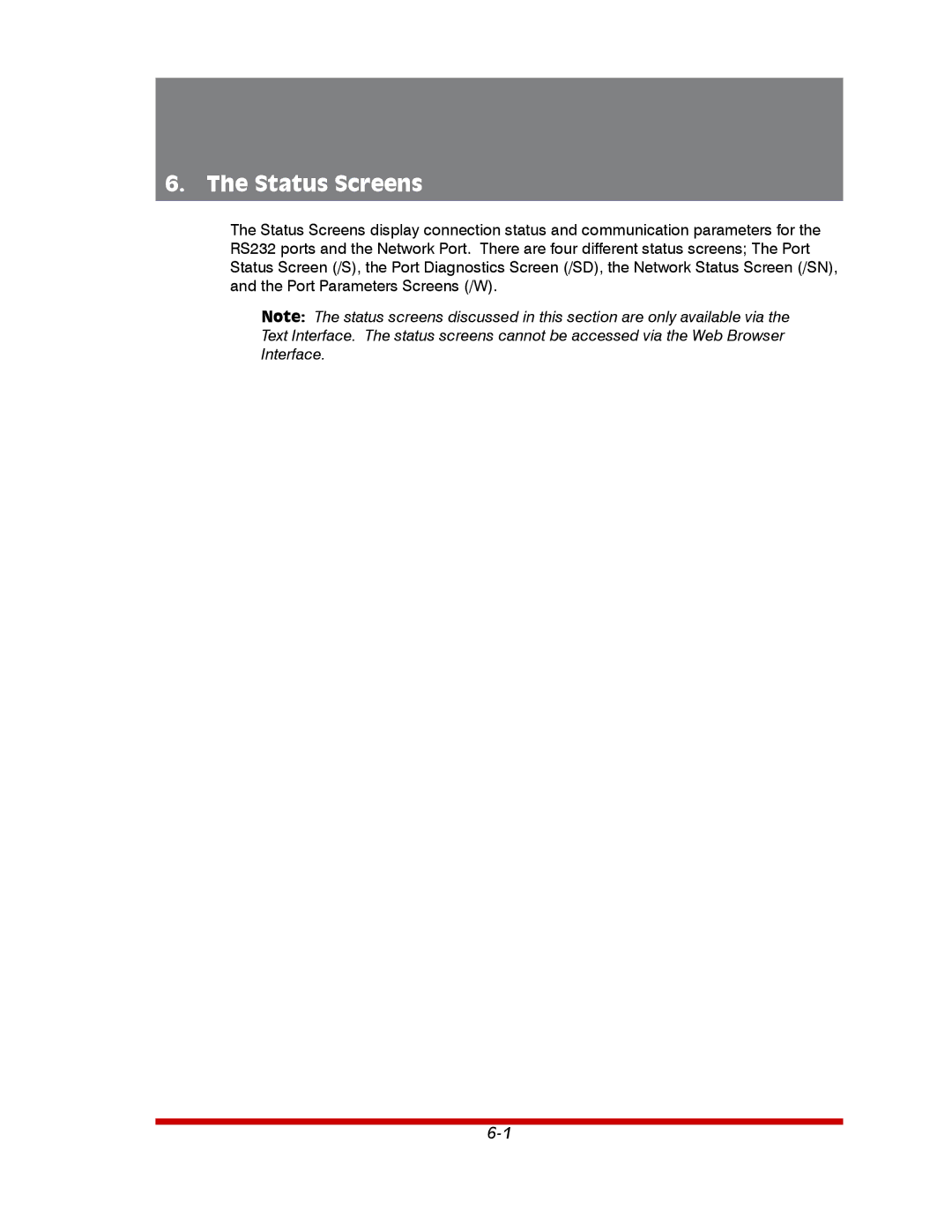 Western Telematic RSM-32DC, RSM-8, RSM-16DC manual Status Screens 