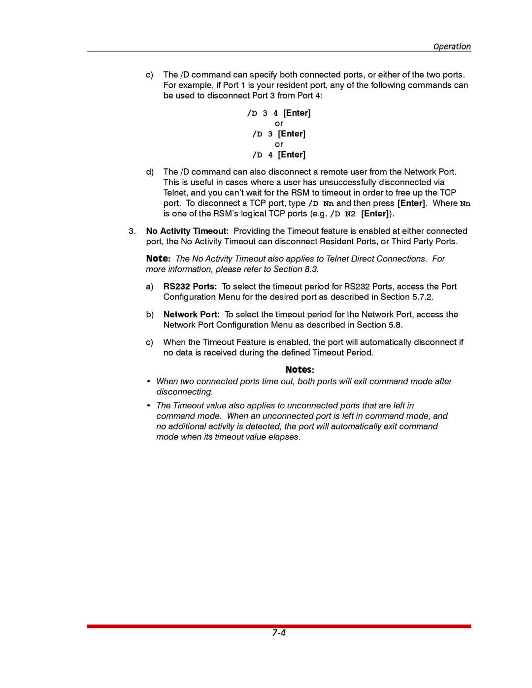 Western Telematic RSM-8, RSM-32DC, RSM-16DC manual Enter 