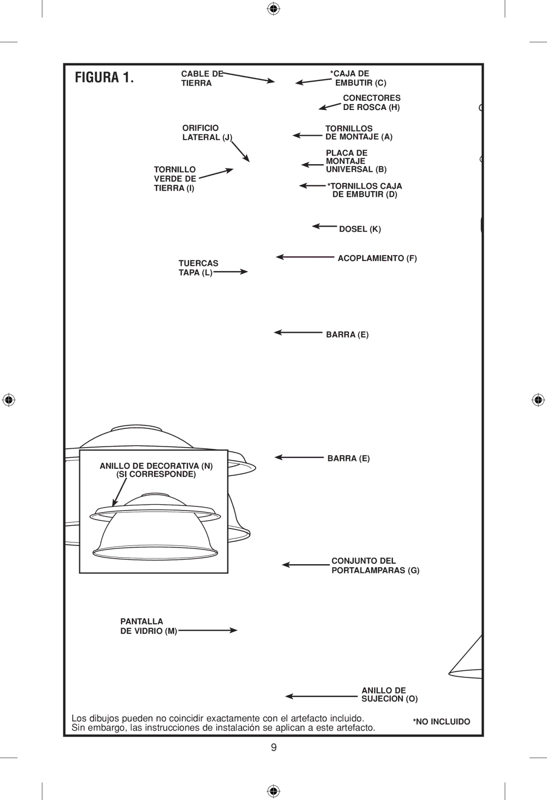 Westinghouse 101304 owner manual Figura 