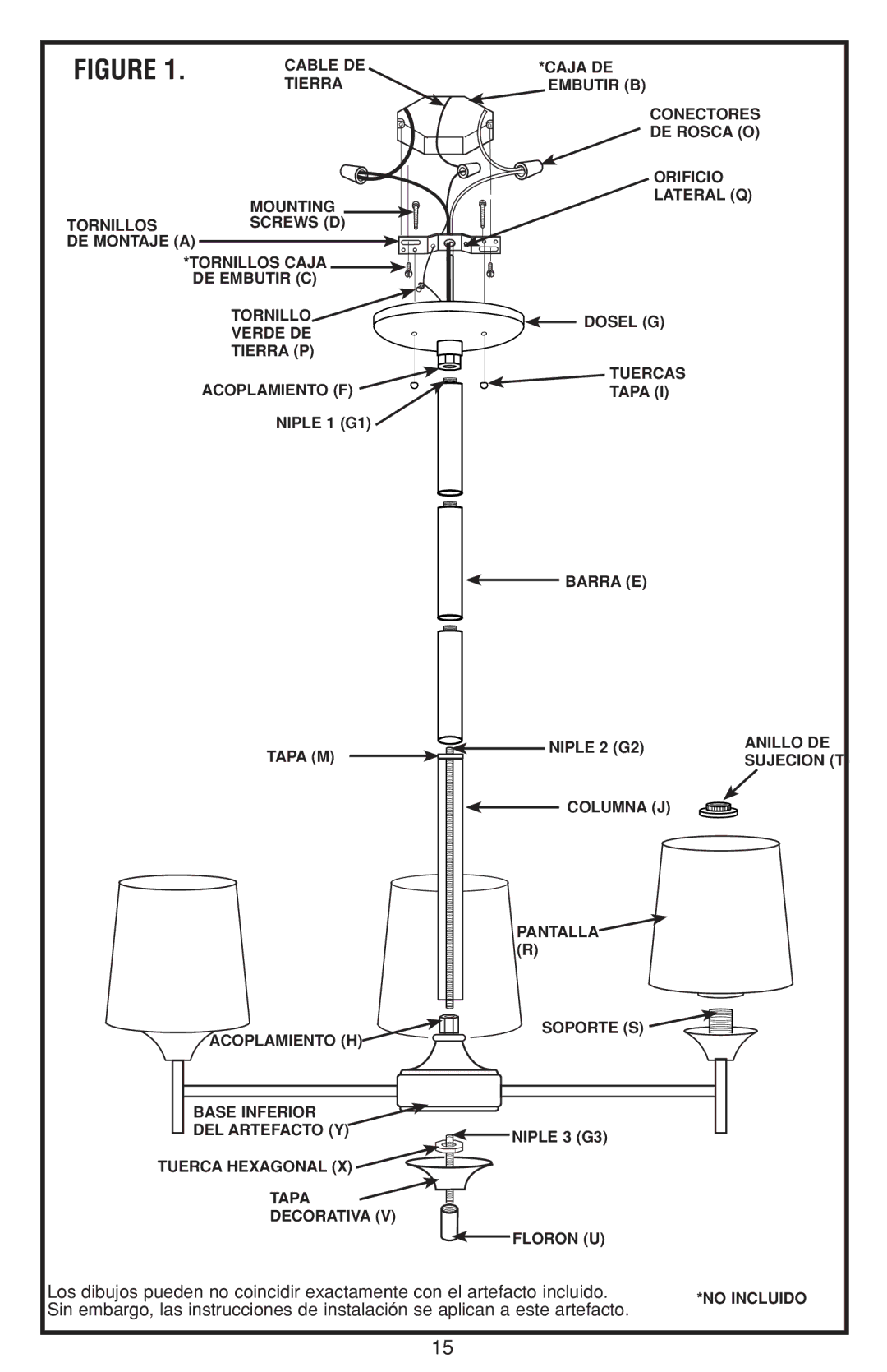 Westinghouse 120112 owner manual Cable DE 