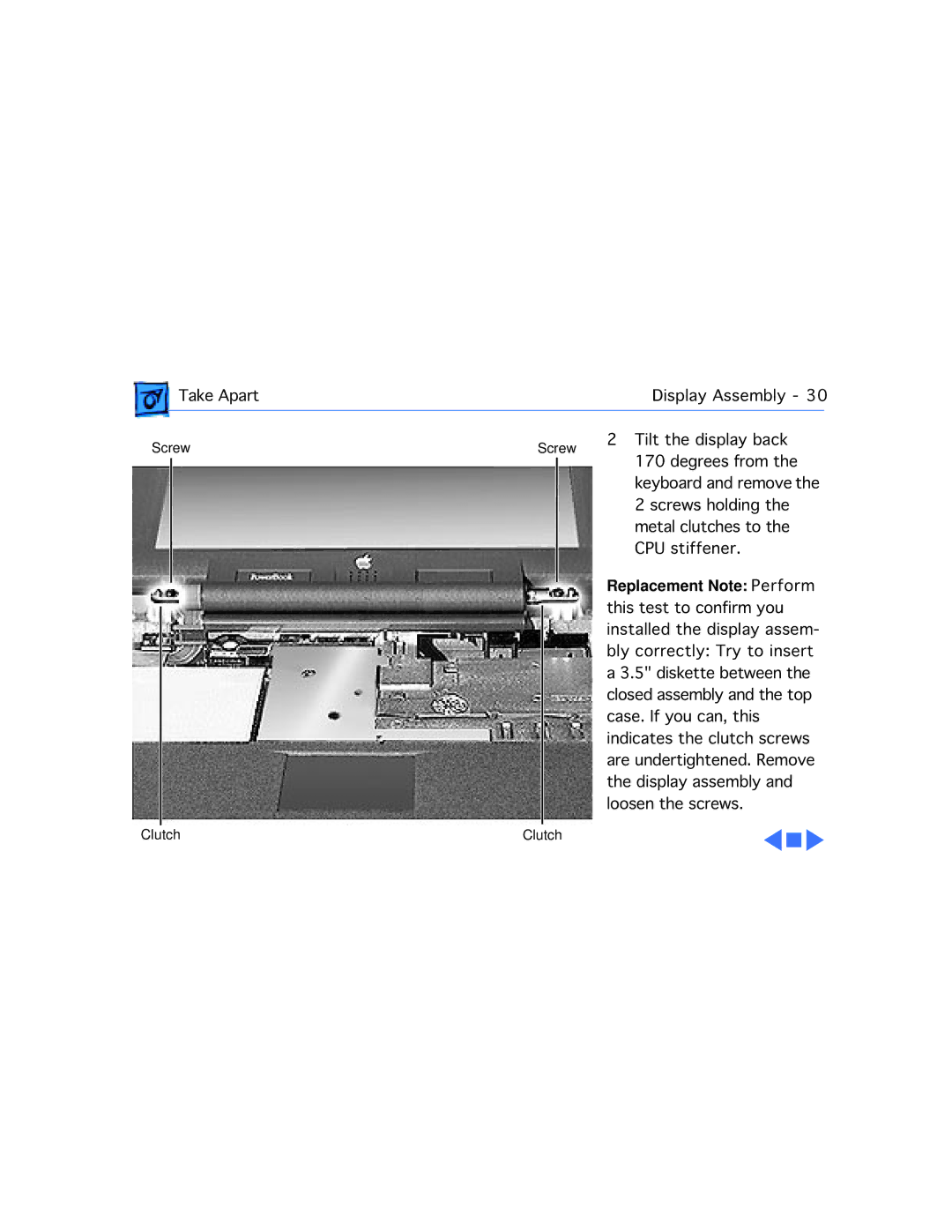 Westinghouse 190/5300 manual Replacement Note Perform 