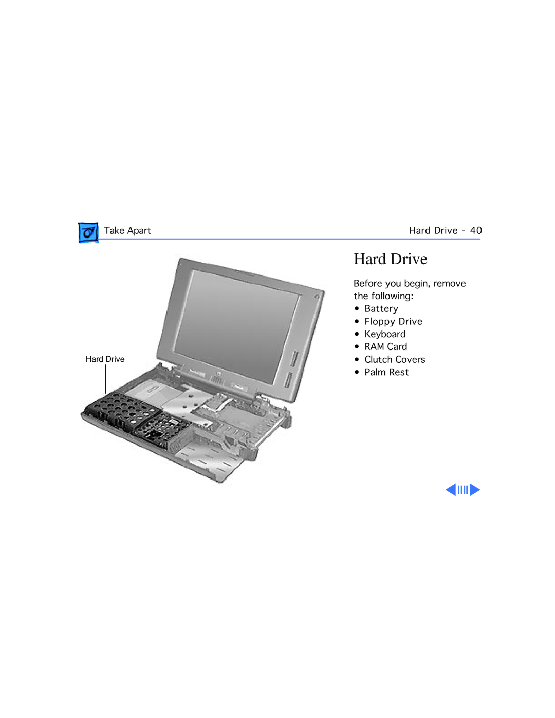 Westinghouse 190/5300 manual Hard Drive 