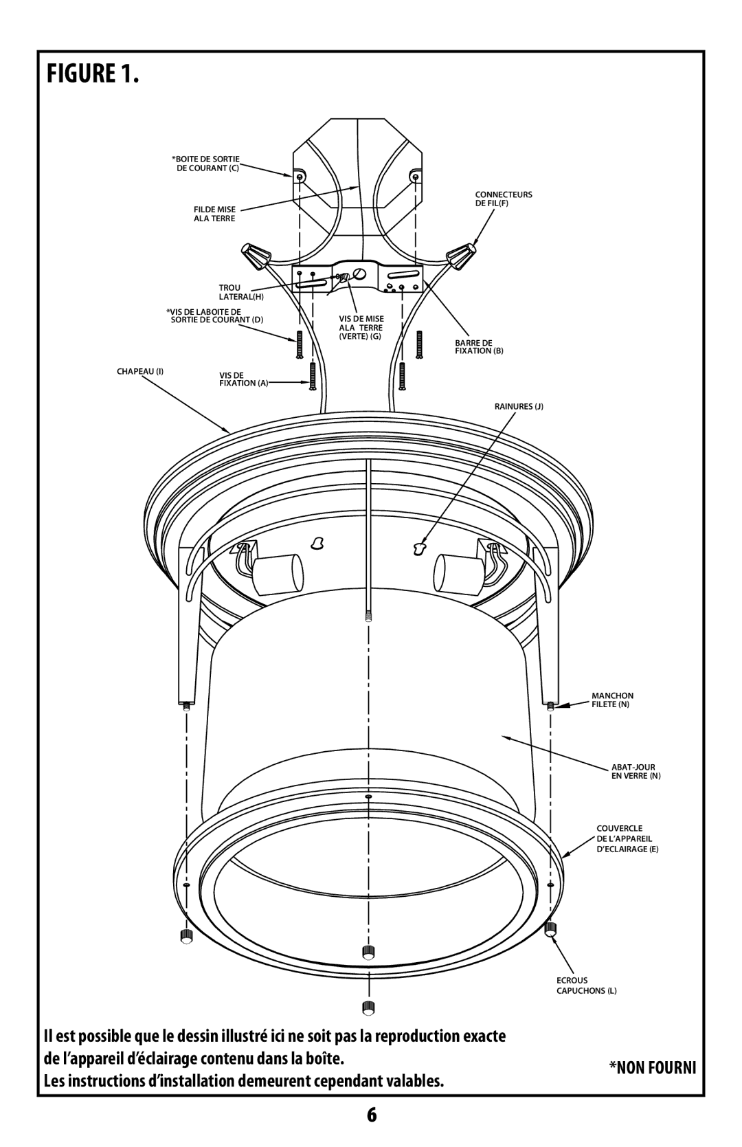 Westinghouse 71910 owner manual Chapeau VIS DE 