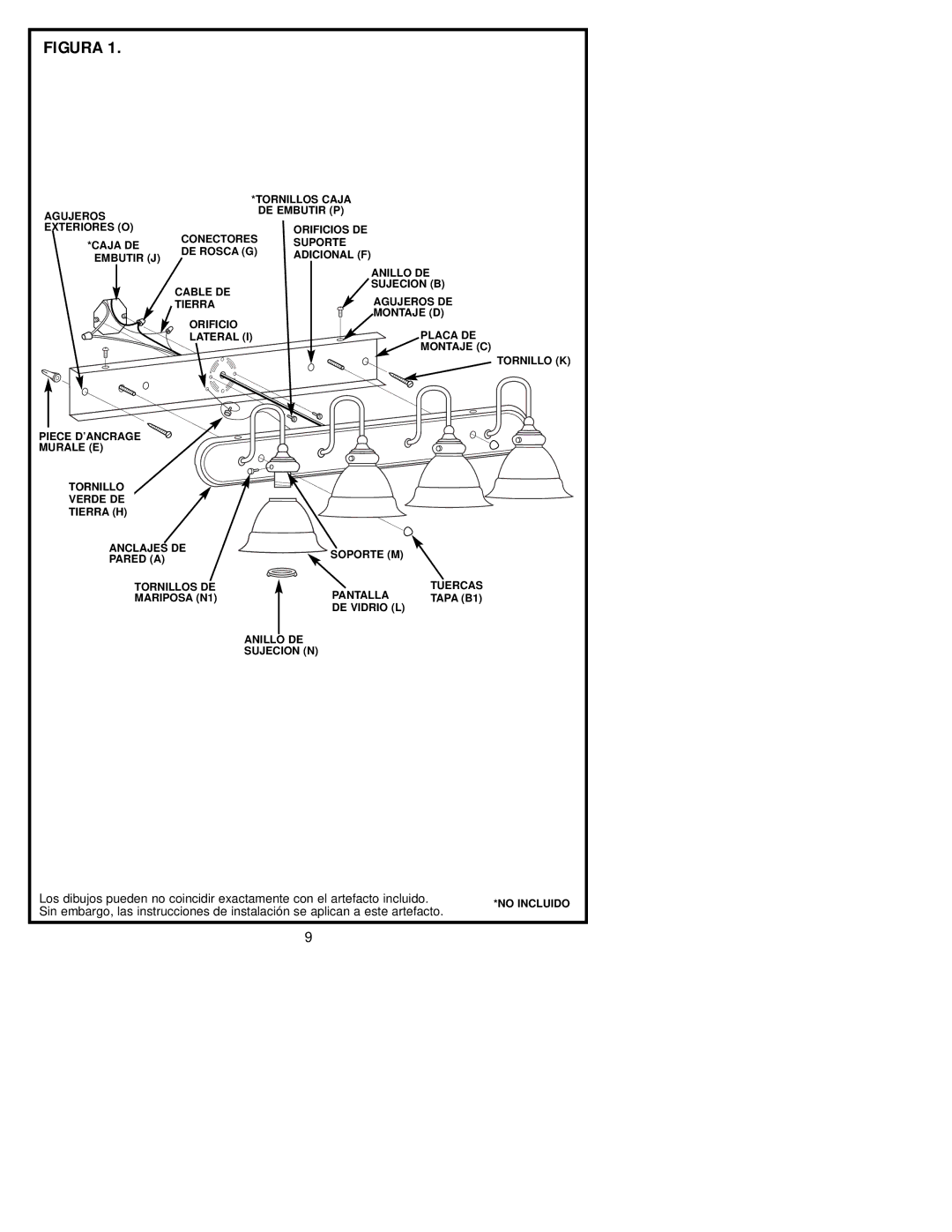 Westinghouse 72404 owner manual Figura 