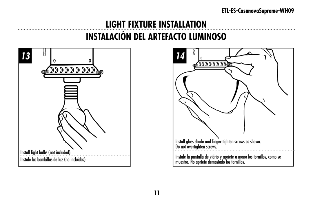 Westinghouse 78126 owner manual ETL-ES-CasanovaSupreme-WH09 