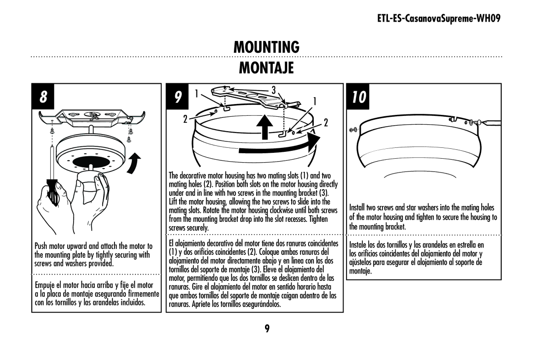 Westinghouse 78126 owner manual ETL-ES-CasanovaSupreme-WH09 