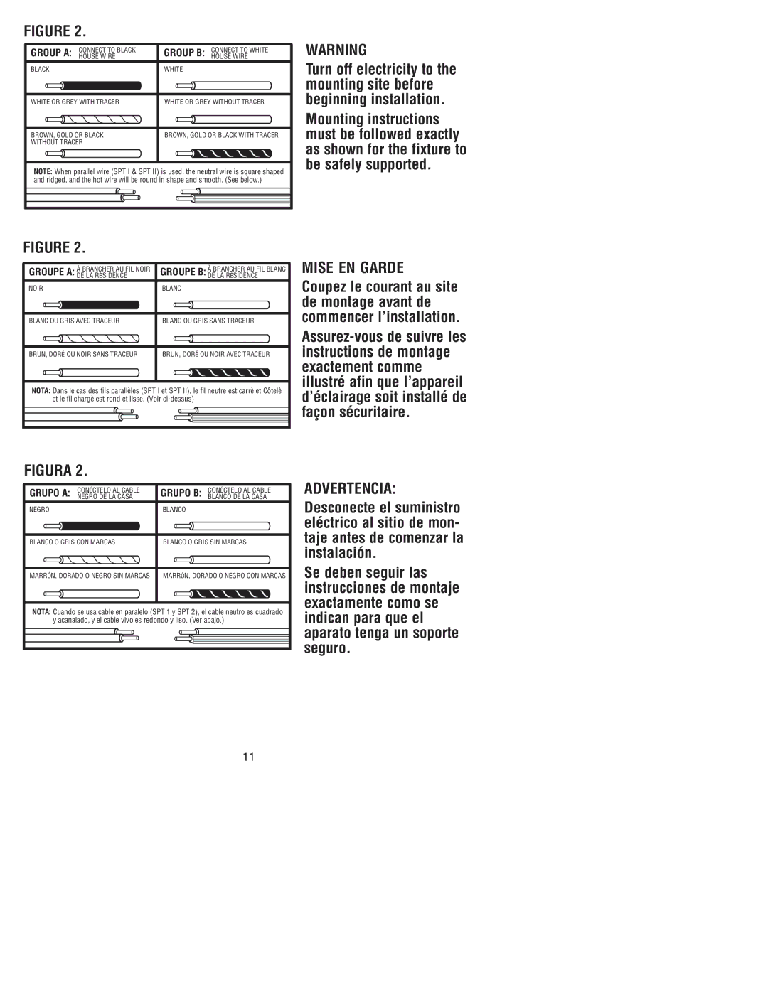 Westinghouse 81104 owner manual Figura 