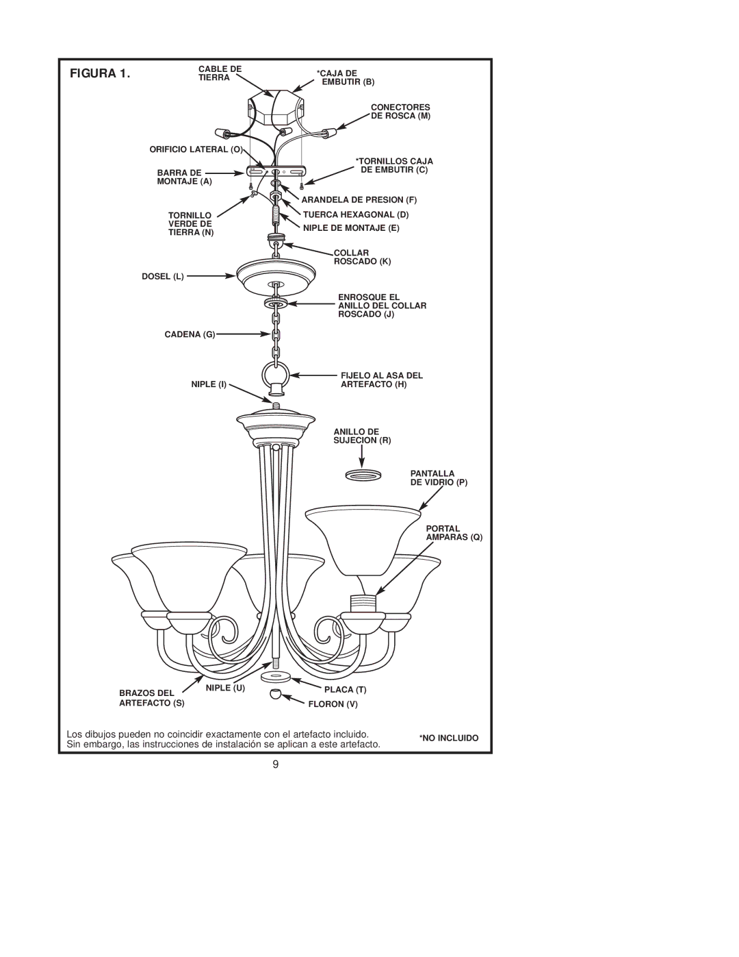 Westinghouse 91305 owner manual Figura 