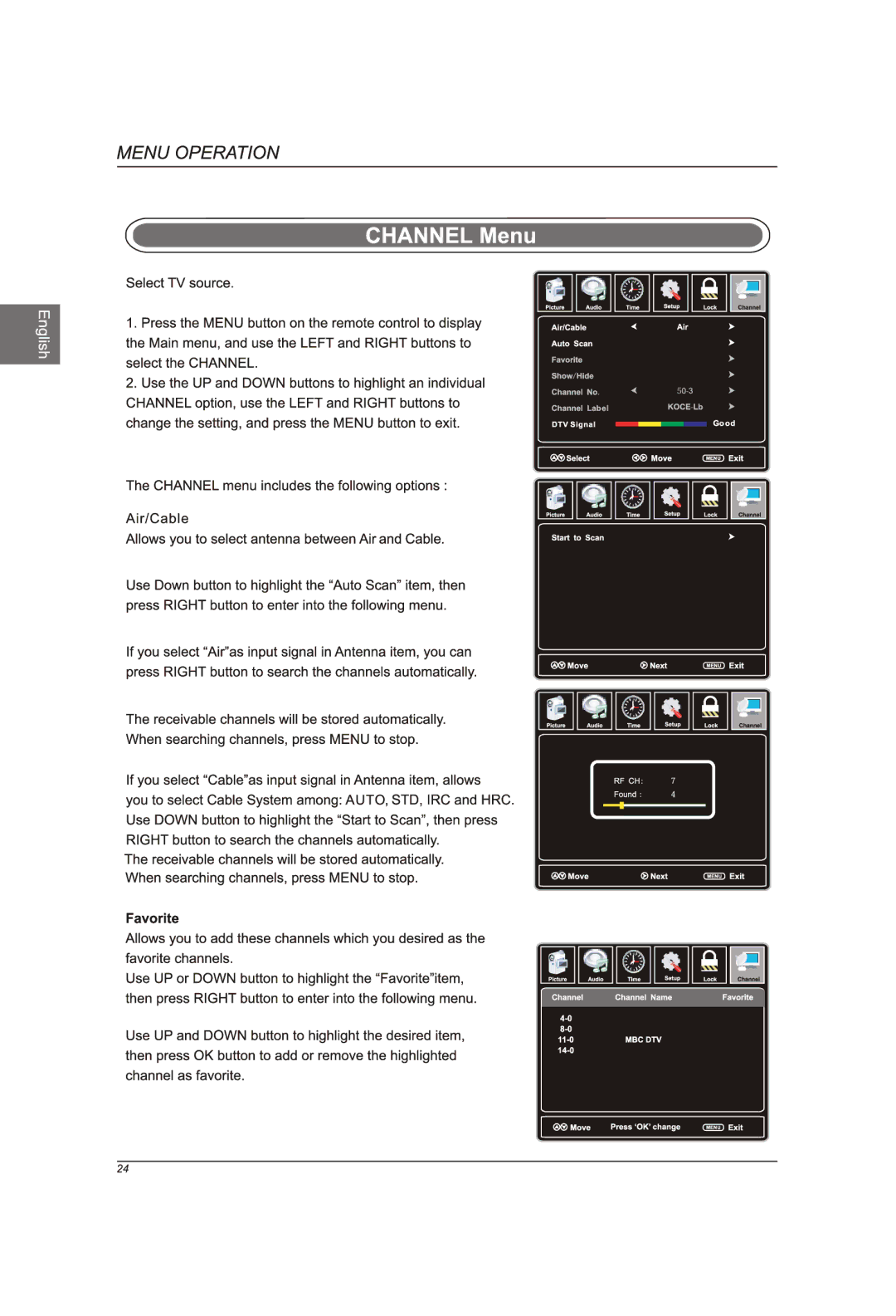 Westinghouse CW46T6DW manual 