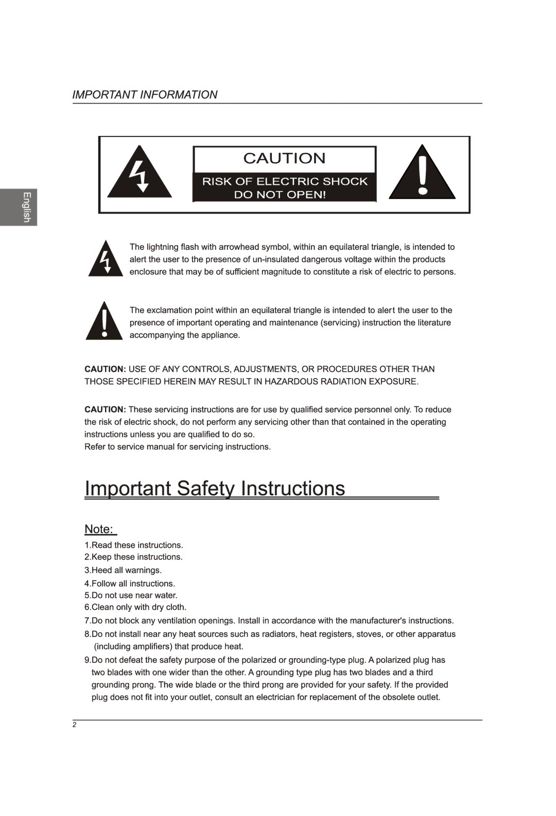 Westinghouse CW46T6DW manual 