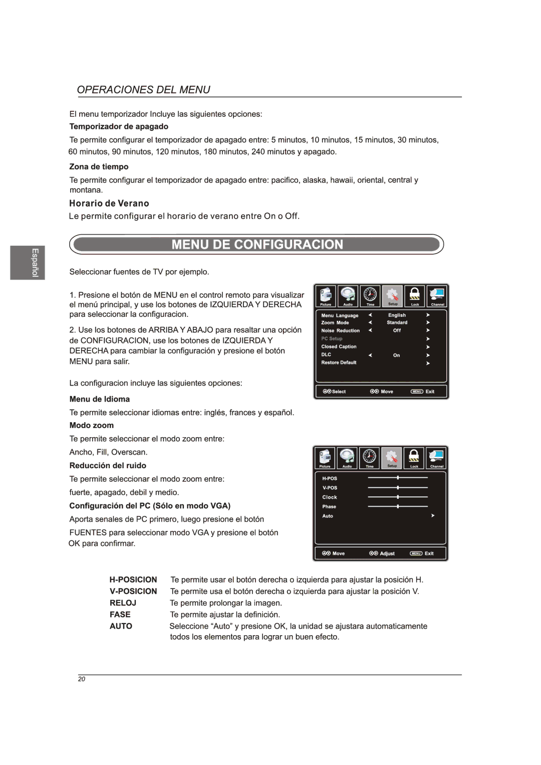 Westinghouse CW46T9FW manual 