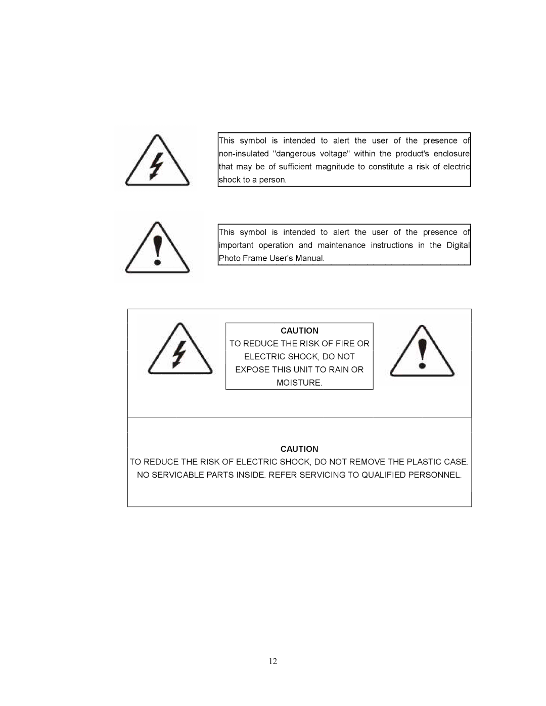 Westinghouse DPF-0801 user manual 