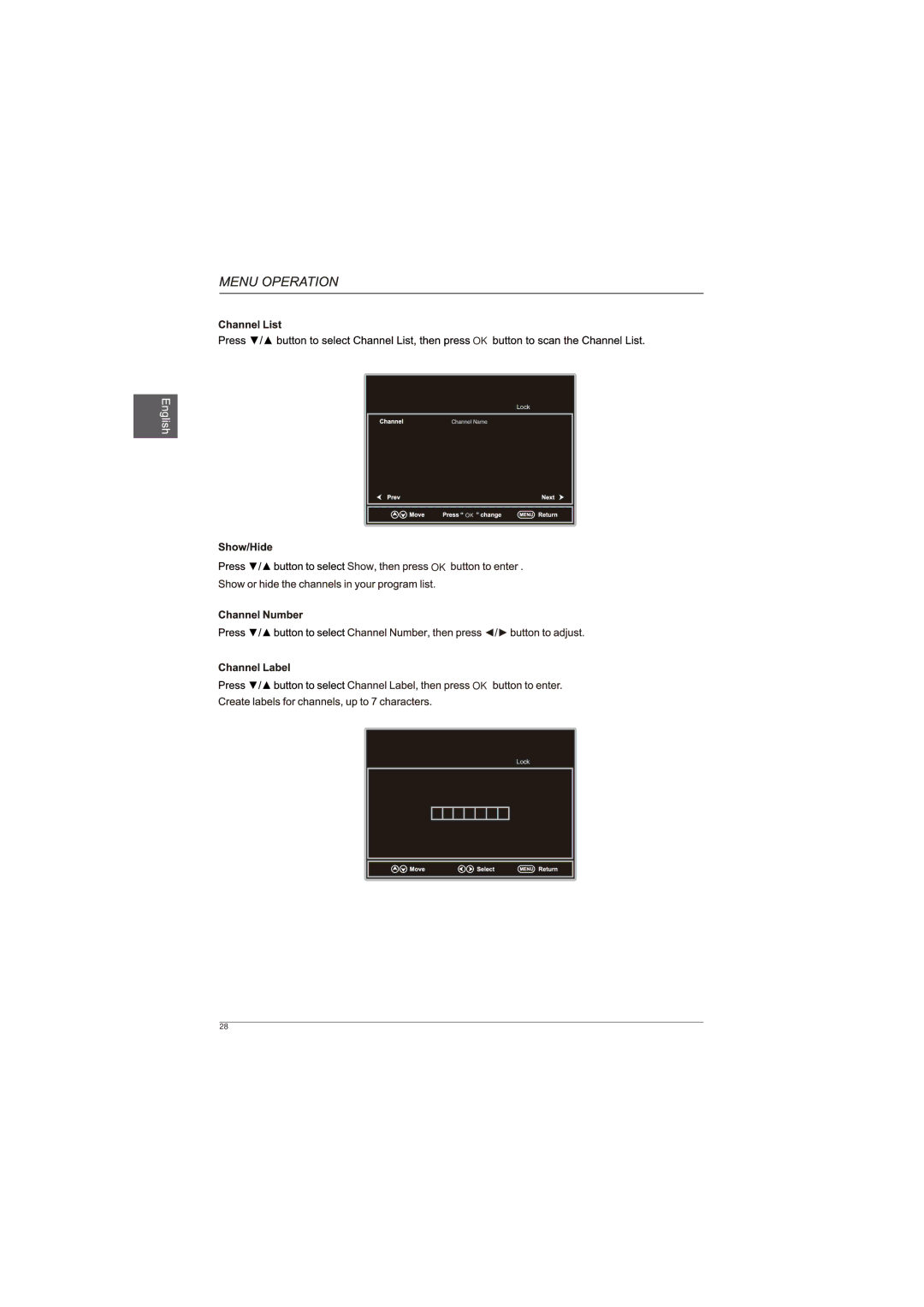 Westinghouse DWM55F1G1 user manual Lock 