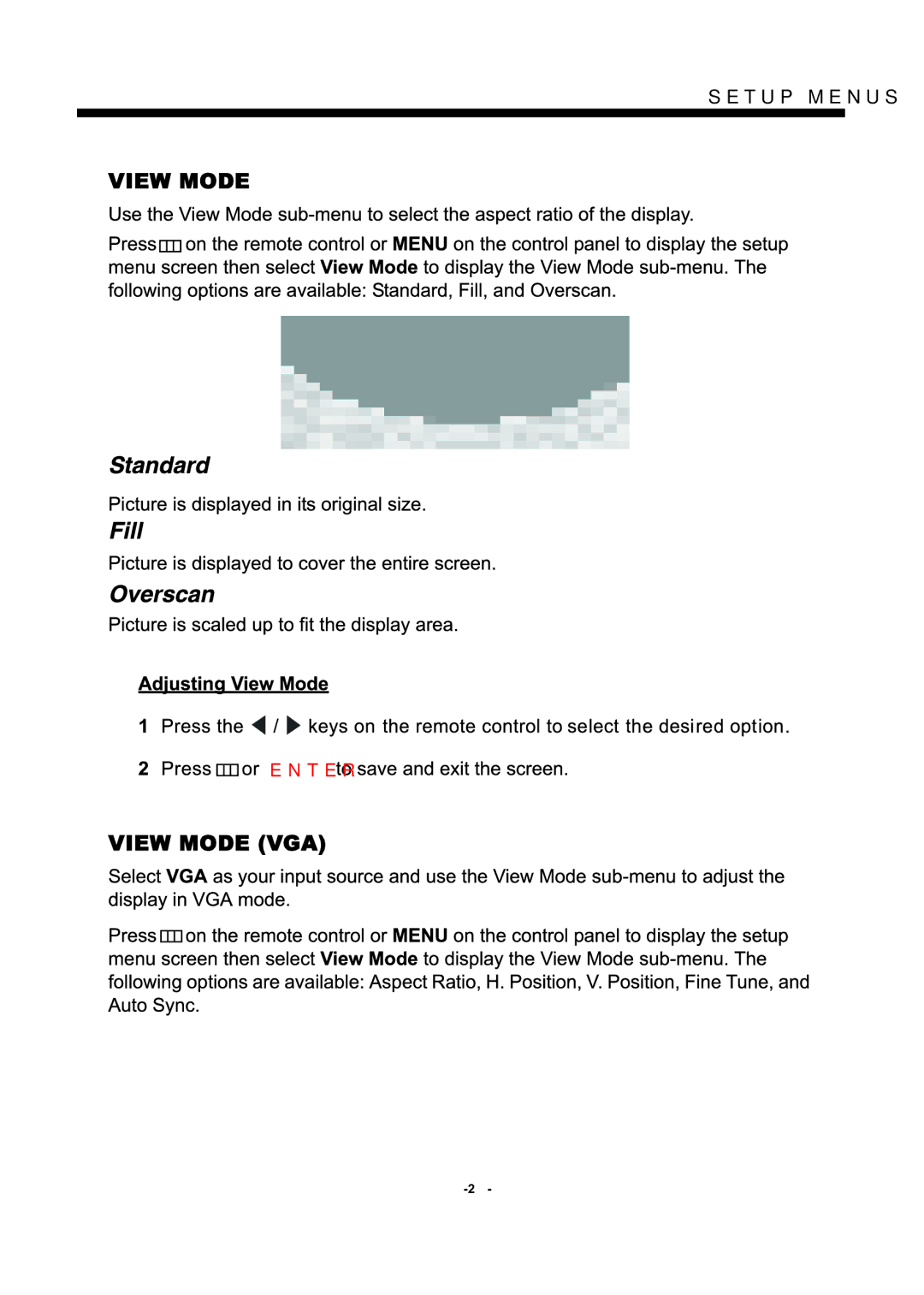 Westinghouse EU24H1G1 manual Enter 