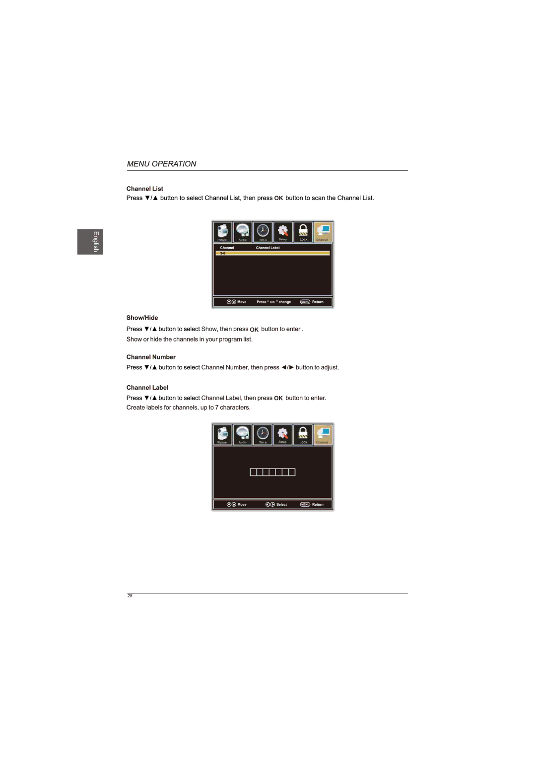 Westinghouse EUM24F1G1 user manual Lock 