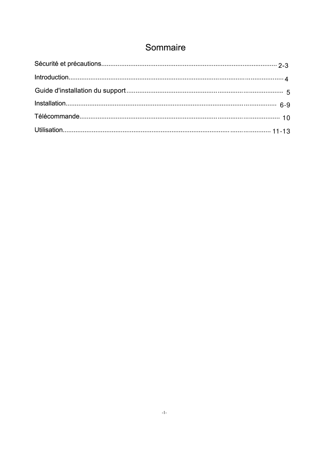 Westinghouse EW32S5KW manual 11-13 