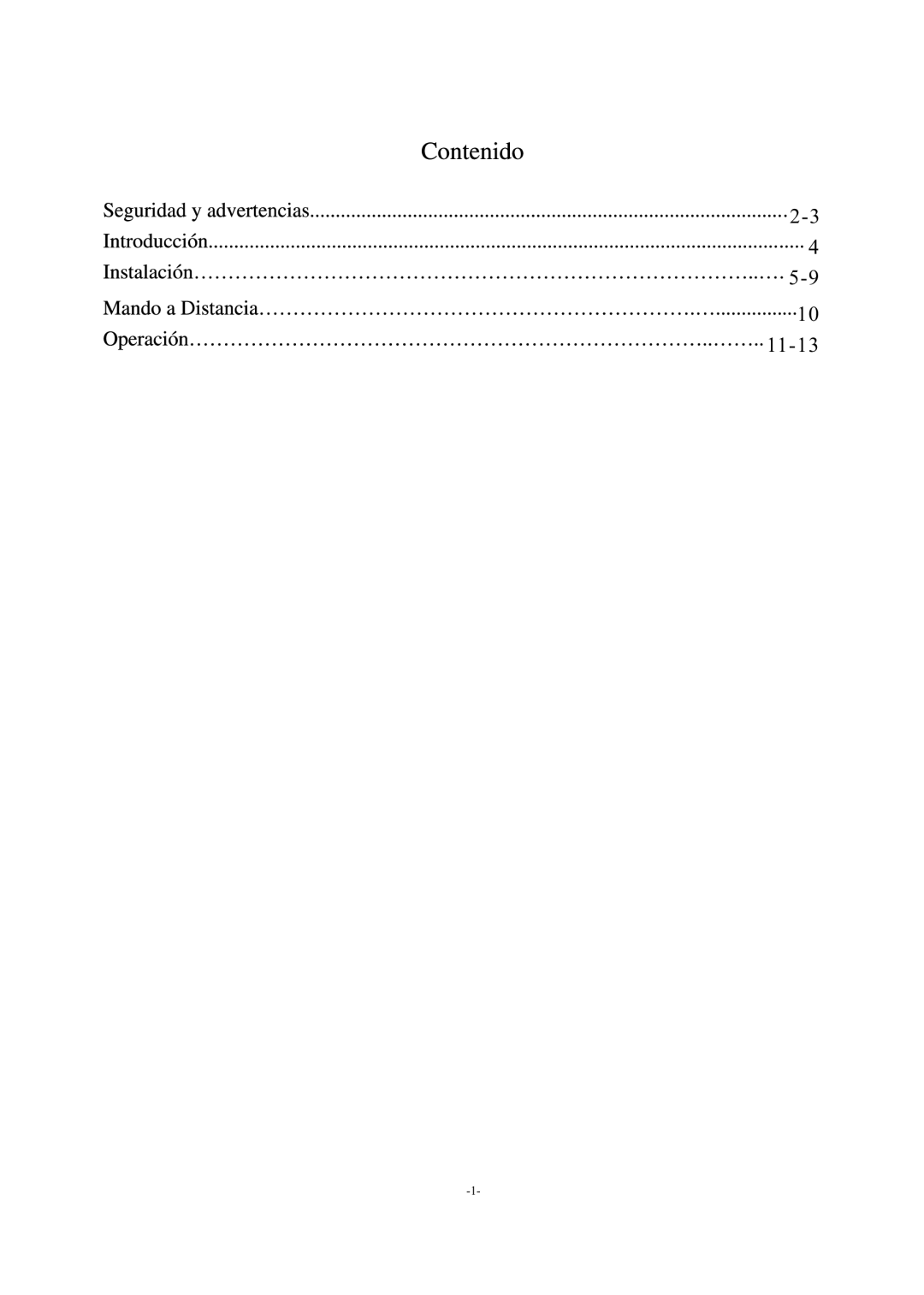 Westinghouse EW39T5KW manual 