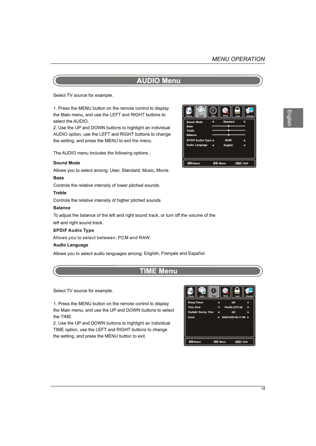 Westinghouse EW40T2XW manual 