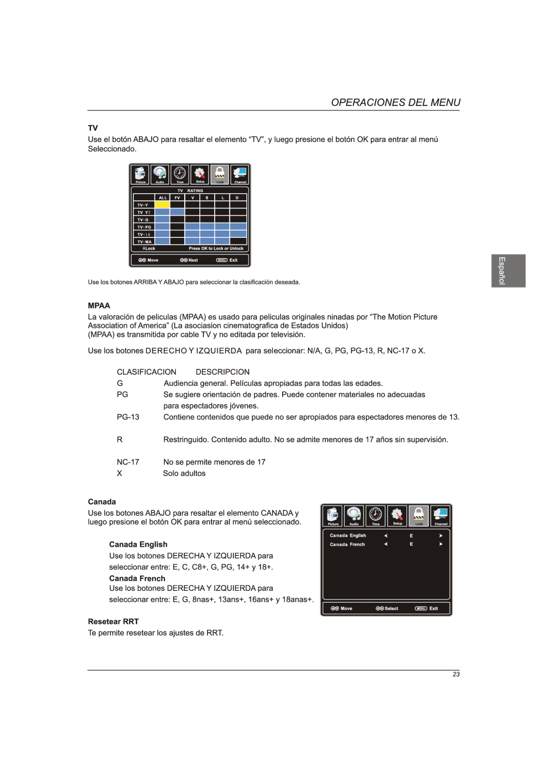 Westinghouse EW40T2XW manual 