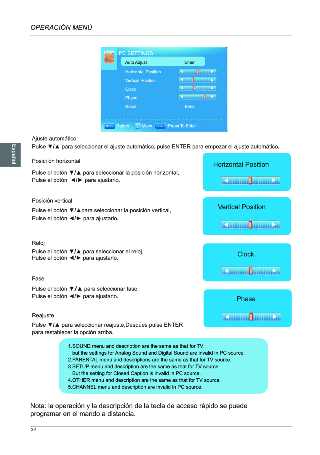 Westinghouse LD-2240, LED TV Set manual 