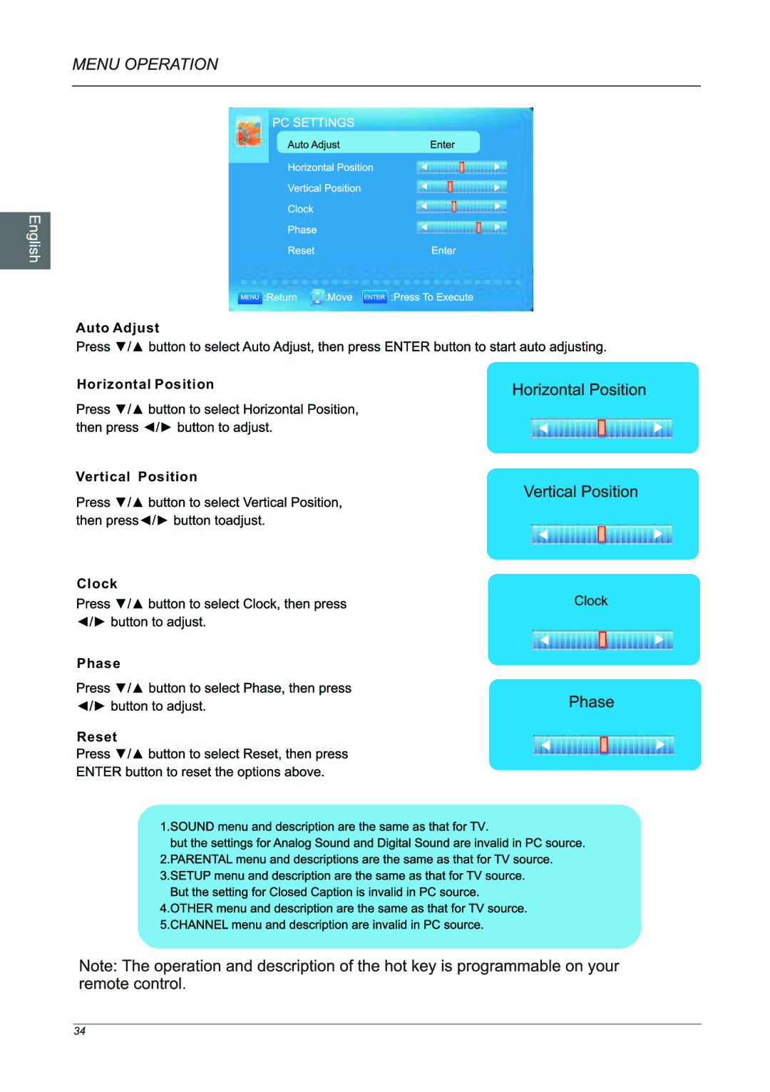 Westinghouse LD-2240, LED TV Set manual 