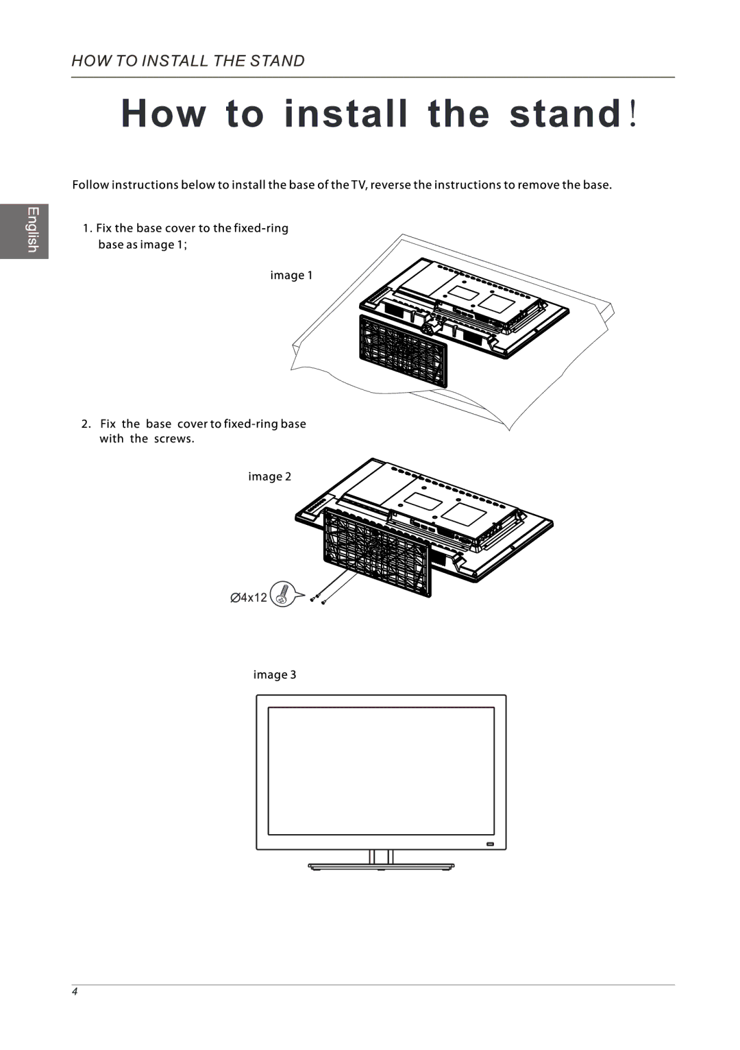 Westinghouse LD-2240, LED TV Set manual 