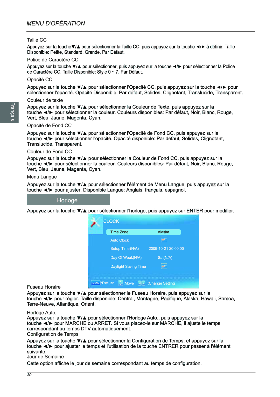 Westinghouse LD-2240, LED TV Set manual 