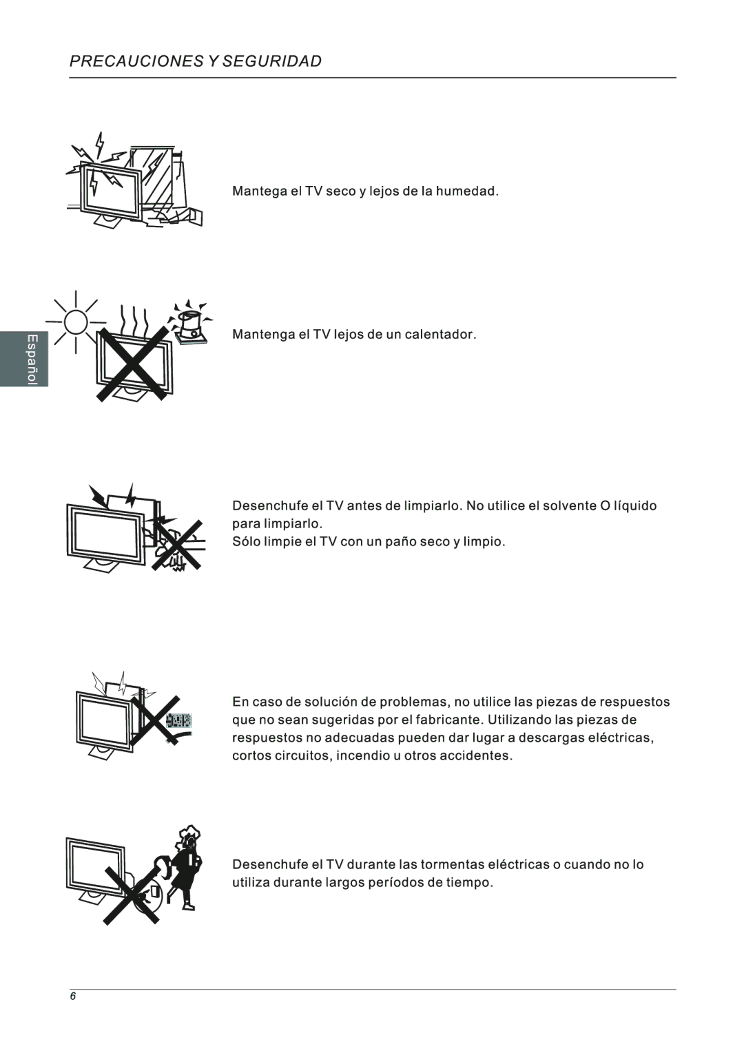 Westinghouse LD-2240, LED TV Set manual 