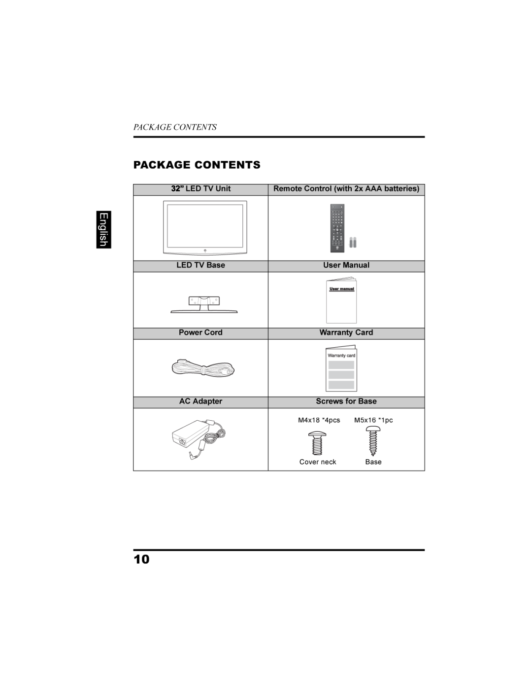 Westinghouse LD-3237 user manual 