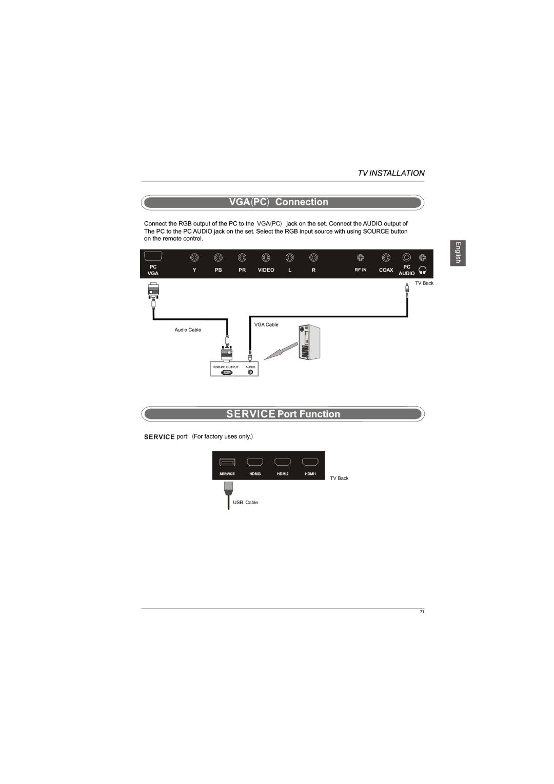 Westinghouse LD-4065 manual Service 