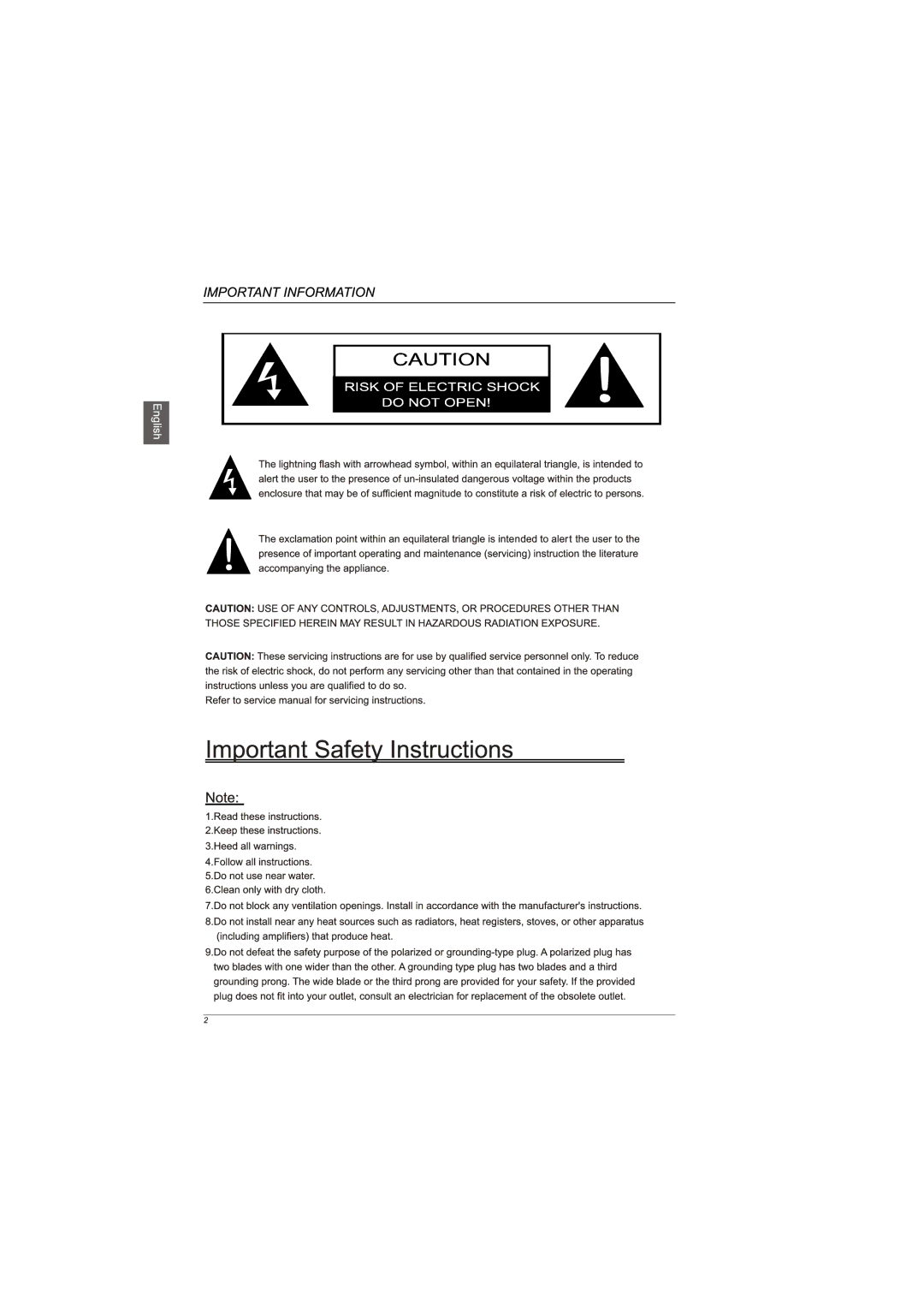 Westinghouse LD-4065 manual 