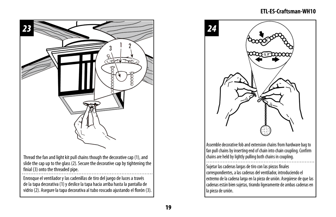 Westinghouse mh10 owner manual ETL-ES-Craftsman-WH10 