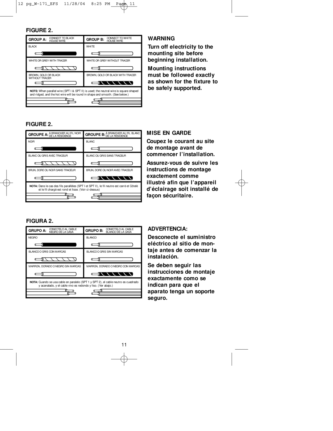 Westinghouse Outdoor Lighting Fixture owner manual Figura 