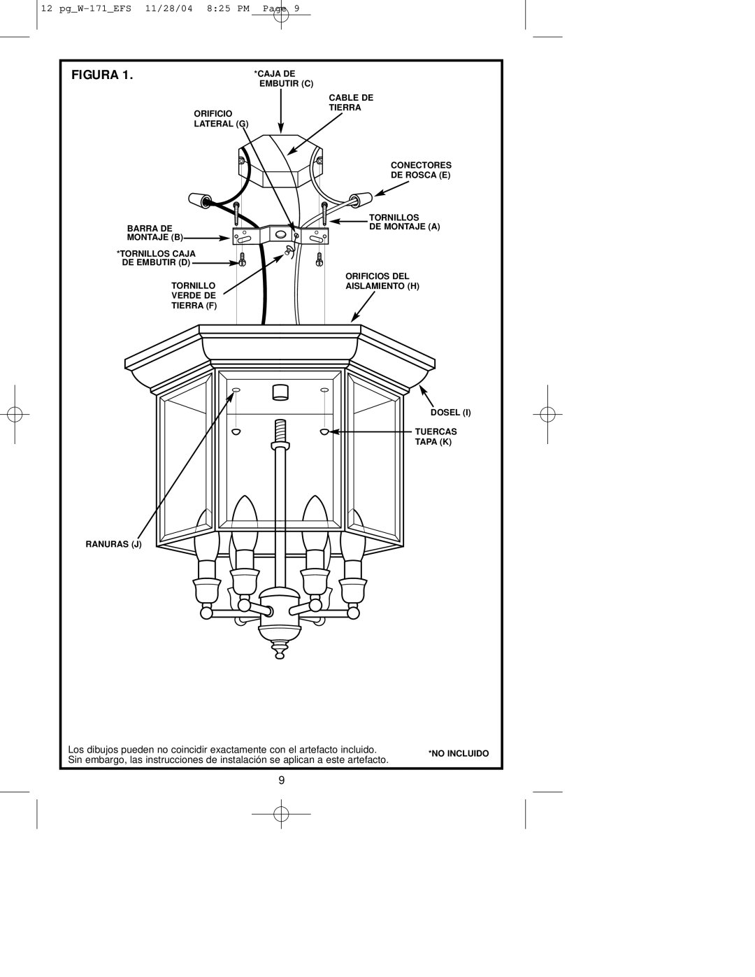 Westinghouse Outdoor Lighting Fixture owner manual Figura 