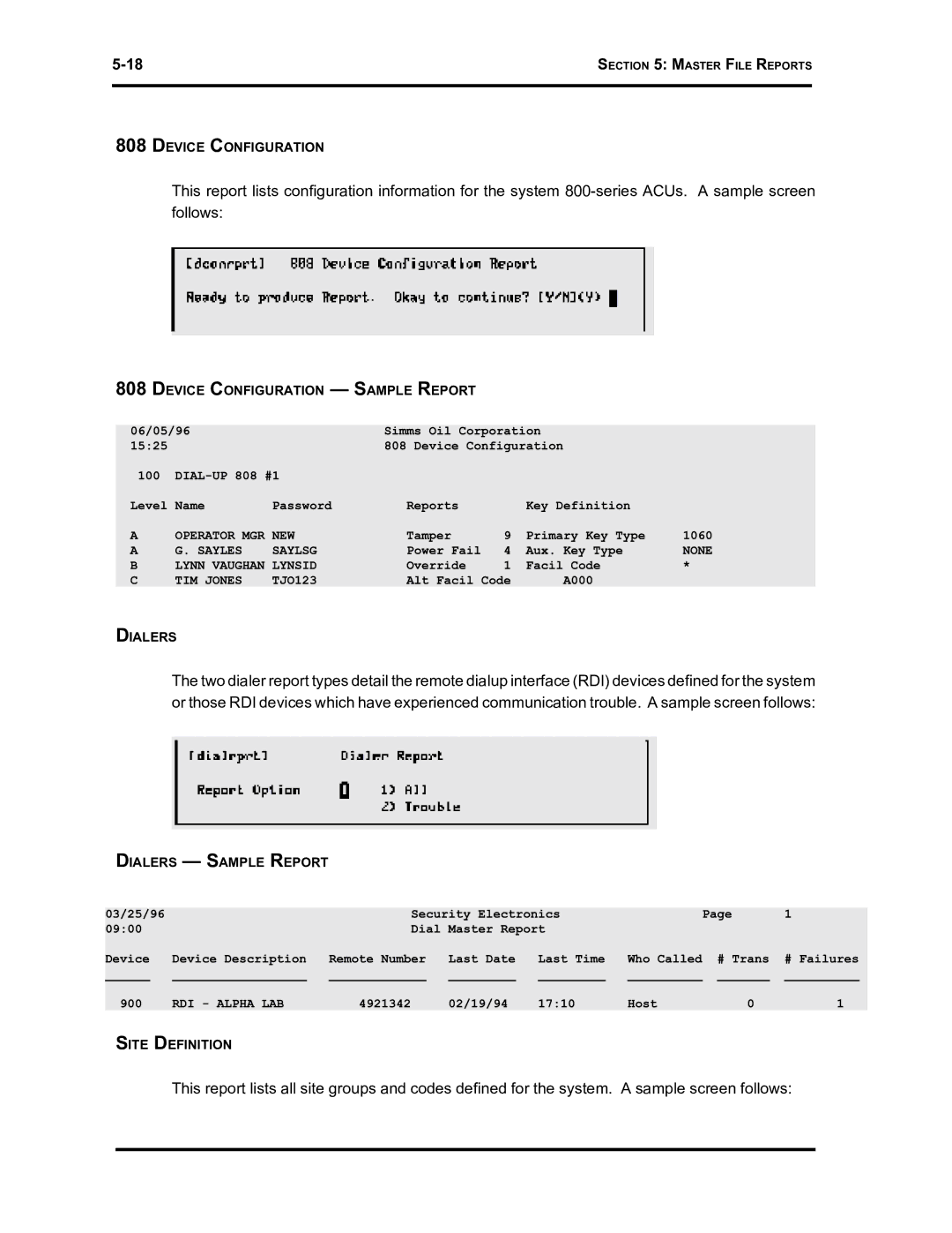 Westinghouse SE 6000 manual Operator MGR NEW 