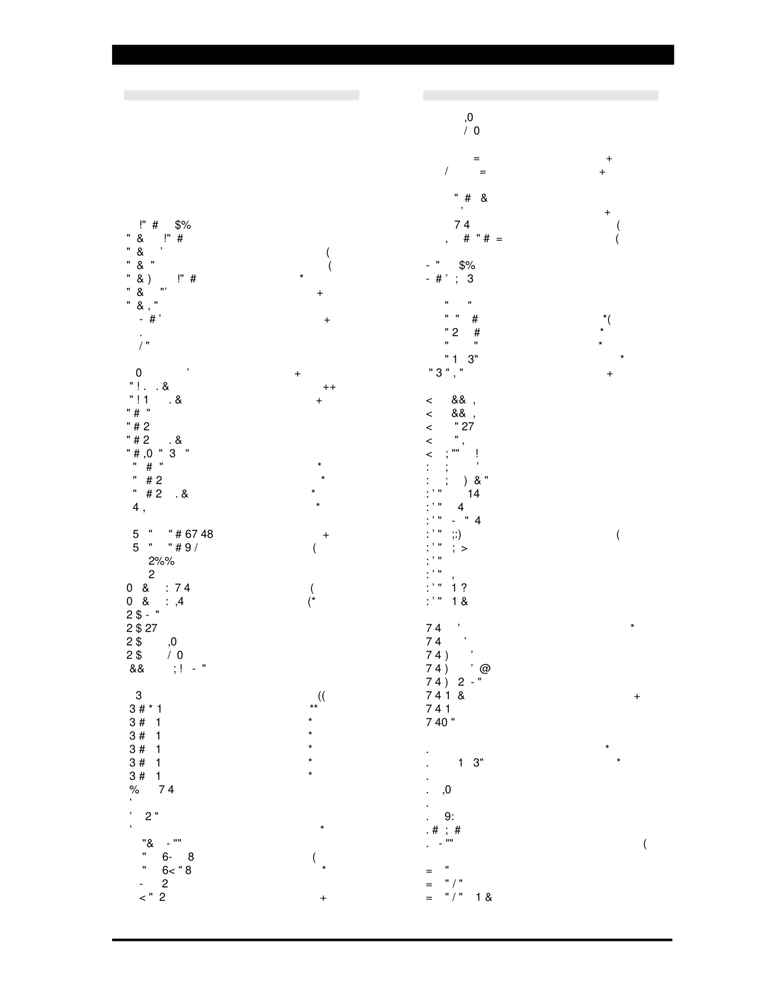 Westinghouse SE 6000 manual Message ABA Card Data 