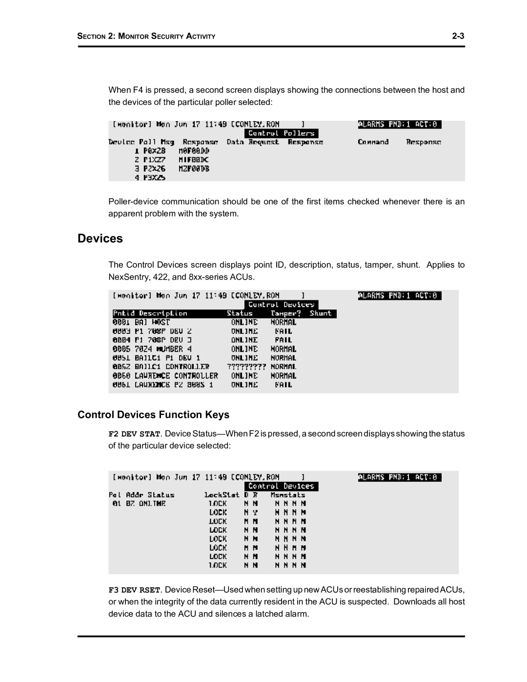 Westinghouse SE 6000 manual Control Devices Function Keys 