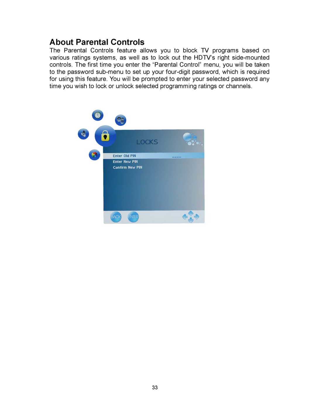 Westinghouse SK-16H120S user manual About Parental Controls 