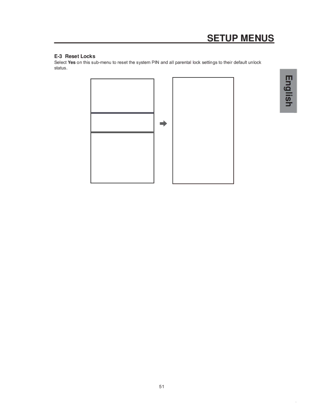 Westinghouse sk-32h540s manual Reset Locks, Vwdwxv 