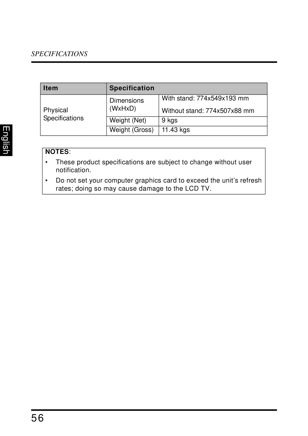 Westinghouse SK-32H640G user manual English 