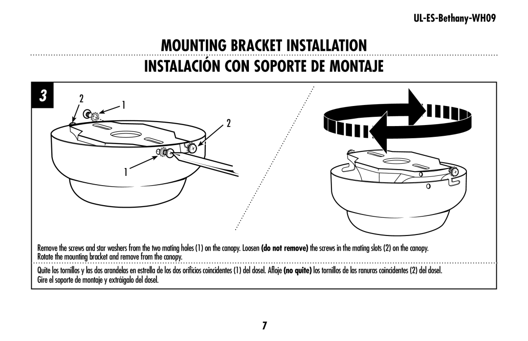 Westinghouse ul-es-bethany-who9 owner manual UL-ES-Bethany-WH09 