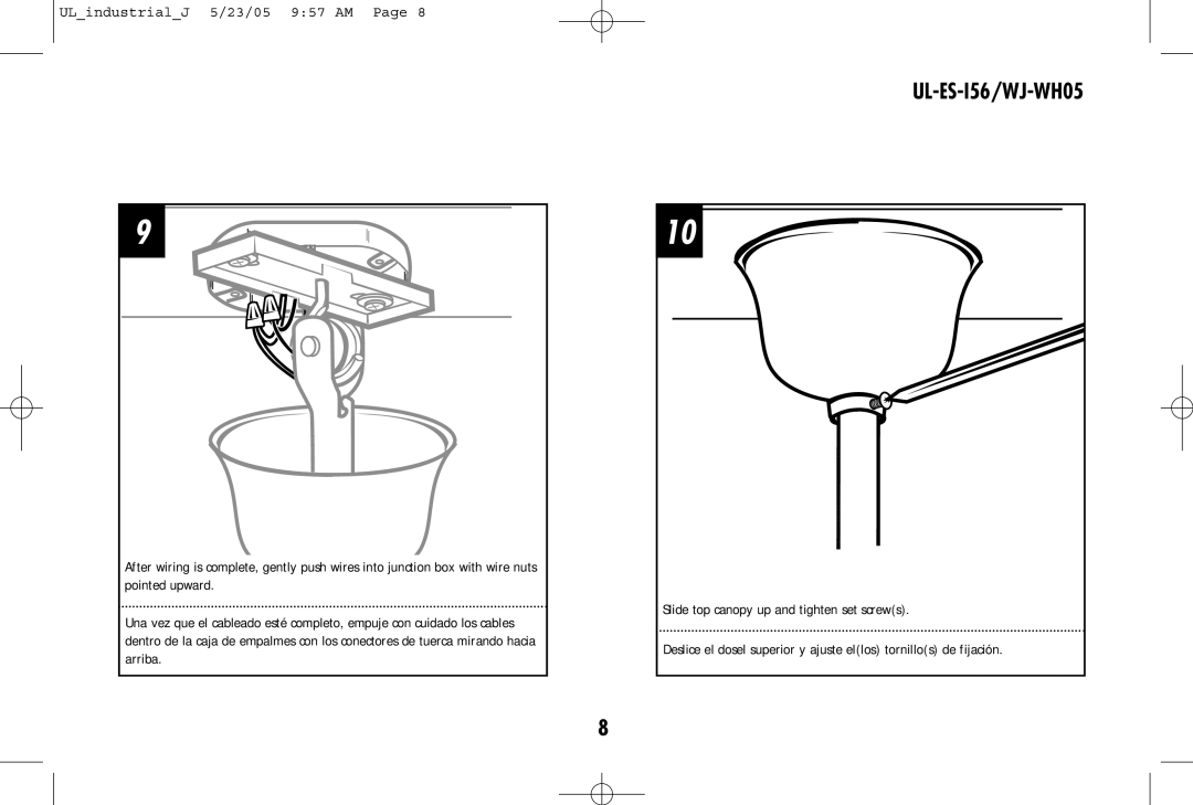 Westinghouse UL-ES-I56/WJ-WH05 owner manual 103 