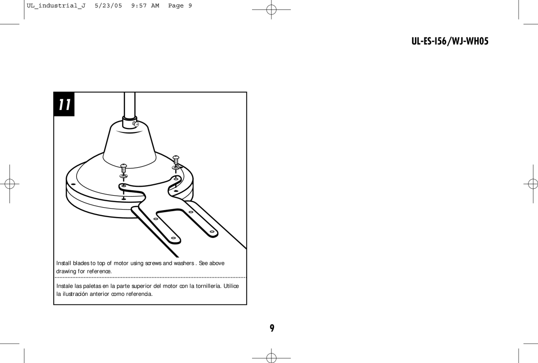 Westinghouse UL-ES-I56/WJ-WH05 owner manual 113 