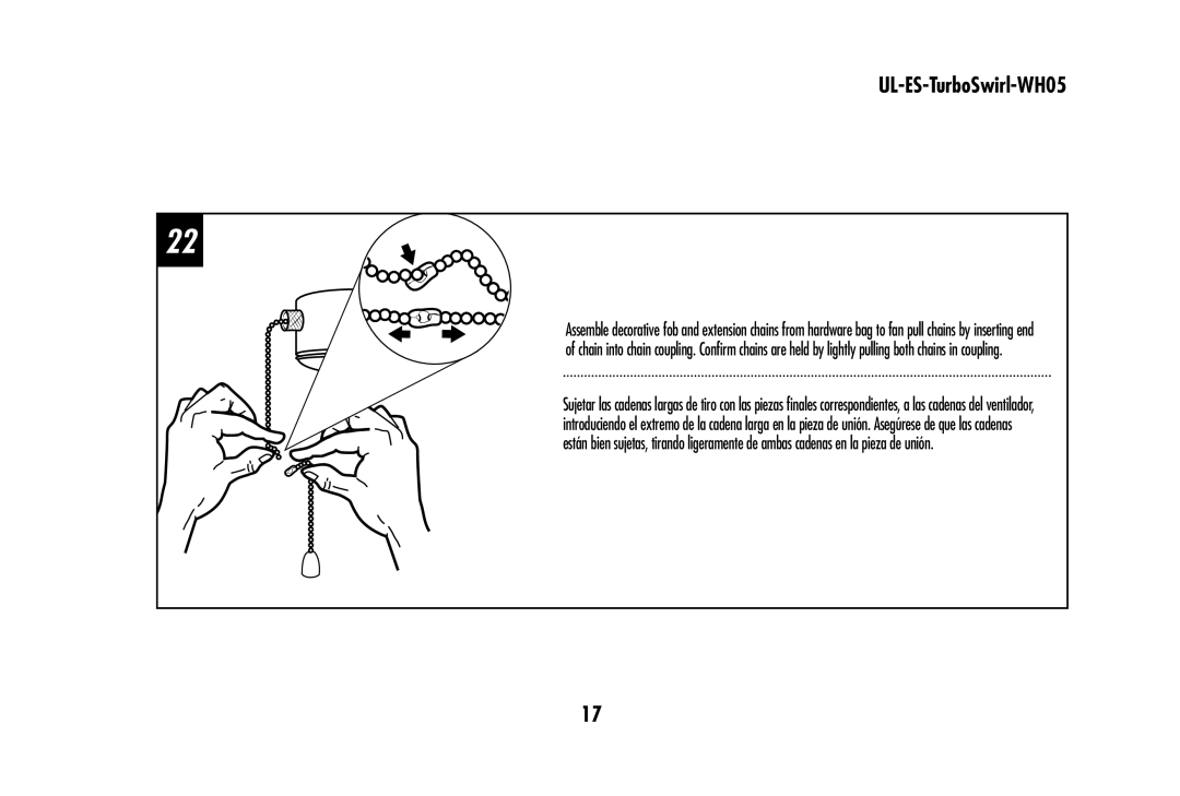 Westinghouse UL-ES-TurboSwirl-WH05 owner manual 